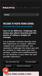 Mobile Screenshot of pacificridingschool.com