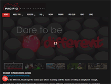 Tablet Screenshot of pacificridingschool.com
